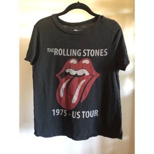 The Rolling Stone 1975 US tour t-shirt